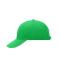 Unisex 6 Panel Sandwich Cap Fern-green/white 7590