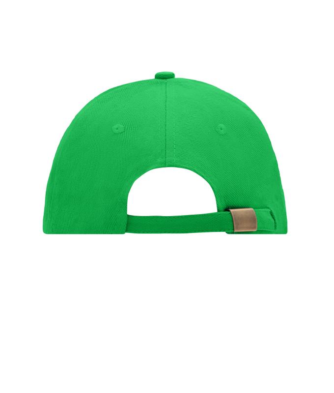 Unisex 6 Panel Sandwich Cap Fern-green/white 7590