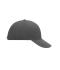 Unisex 6 Panel Sandwich Cap Graphite/light-grey 7590