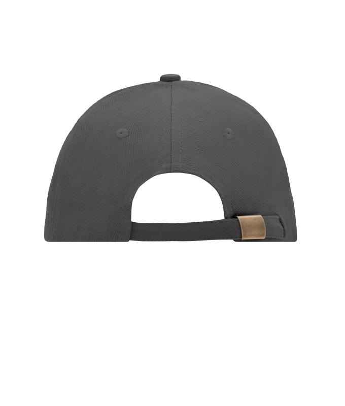 Unisex 6 Panel Sandwich Cap Graphite/light-grey 7590