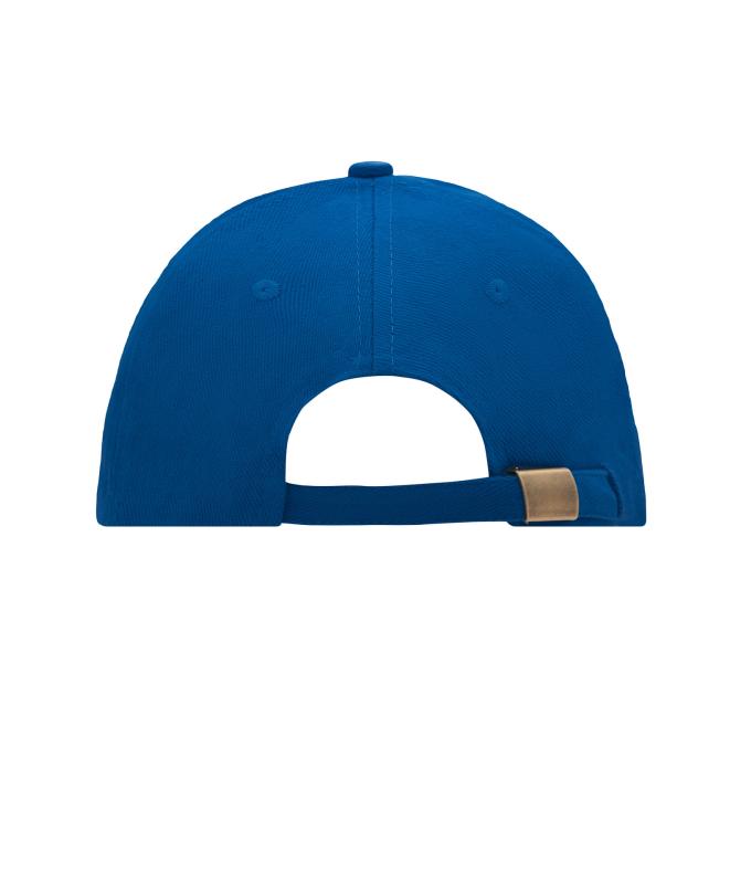 Unisex 6 Panel Sandwich Cap Royal/white 7590