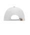 Unisex 6 Panel Sandwich Cap White/navy 7590