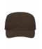 Unisex Military Cap Dark-brown 7645