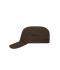 Unisex Military Cap Dark-brown 7645