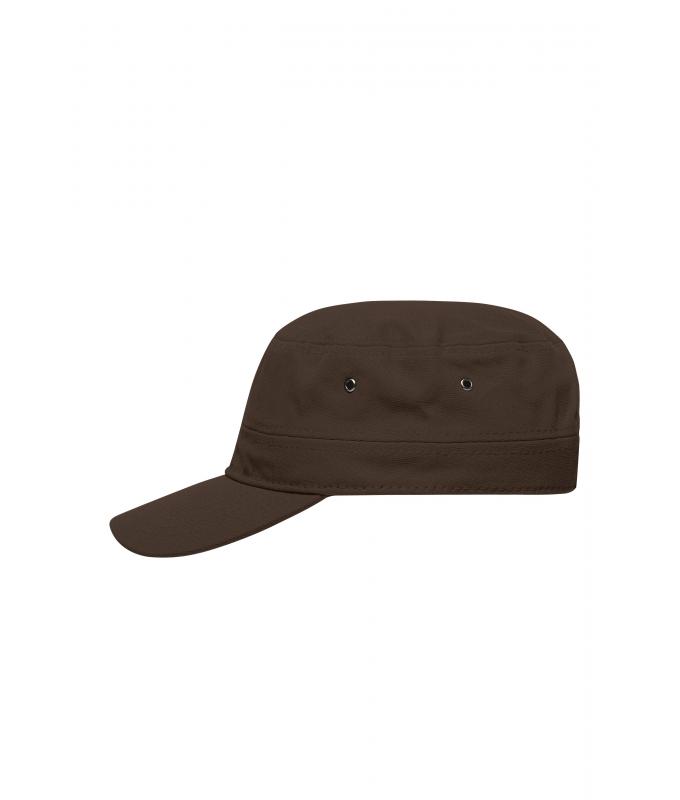 Unisex Military Cap Dark-brown 7645