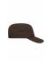 Unisex Military Cap Dark-brown 7645