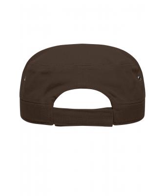 Unisex Military Cap Dark-brown 7645