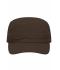 Unisex Military Cap Dark-brown 7645