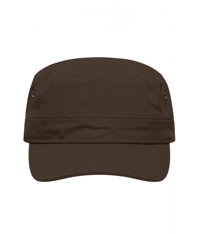 Unisex Military Cap Dark-brown 7645