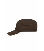 Unisex Military Cap Dark-brown 7645