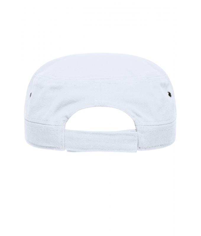Unisex Military Cap White 7645