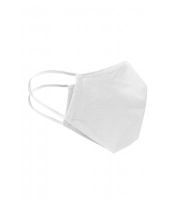 Unisex Face-Mask Folded (5 pcs.) White 10407