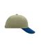 Unisex 6 Panel Raver Cap Light-khaki/navy 7690