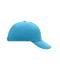 Unisex 6 Panel Raver Cap Sky-blue 7690