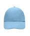 Unisex 6 Panel Raver Cap Aqua 7690