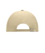 Unisex 6 Panel Raver Cap Beige 7690