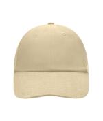 Unisex 6 Panel Raver Cap Beige 7690