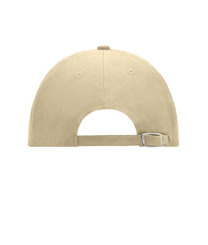Unisex 6 Panel Raver Cap Beige 7690