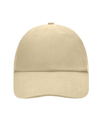 Unisex 6 Panel Raver Cap Beige 7690