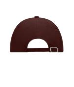 Unisex 6 Panel Raver Cap Dark-brown 7690