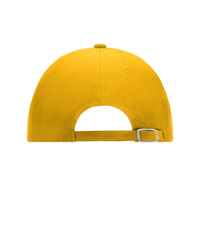 Unisex 6 Panel Raver Cap Gold-yellow 7690