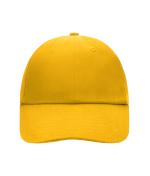 Unisex 6 Panel Raver Cap Gold-yellow 7690