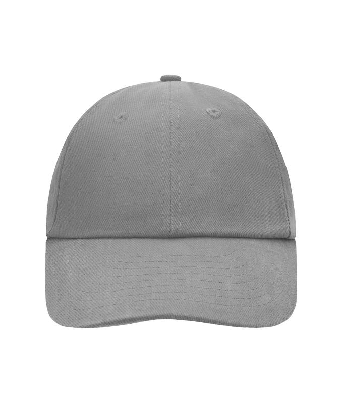 Unisex 6 Panel Raver Cap Dark-grey 7690