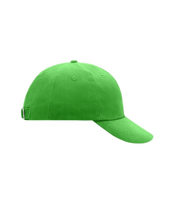 Unisex 6 Panel Raver Cap Lime-green 7690