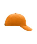 Unisex 6 Panel Raver Cap Orange 7690