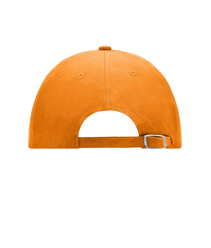 Unisex 6 Panel Raver Cap Orange 7690