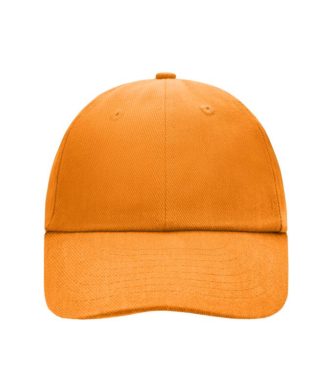 Unisex 6 Panel Raver Cap Orange 7690