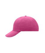 Unisex 6 Panel Raver Cap Pink 7690