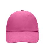 Unisex 6 Panel Raver Cap Pink 7690