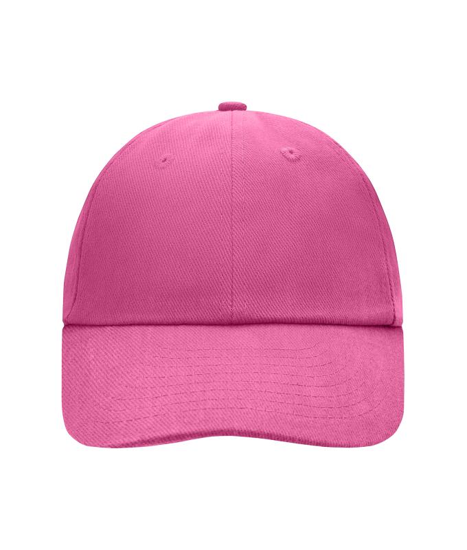 Unisex 6 Panel Raver Cap Pink 7690