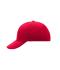 Unisex 6 Panel Raver Cap Signal-red 7690
