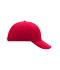 Unisex 6 Panel Raver Cap Signal-red 7690
