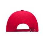 Unisex 6 Panel Raver Cap Signal-red 7690