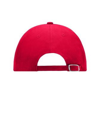 Unisex 6 Panel Raver Cap Signal-red 7690