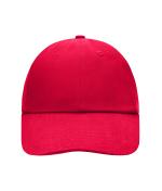 Unisex 6 Panel Raver Cap Signal-red 7690