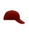 Unisex 6 Panel Raver Cap Wine 7690