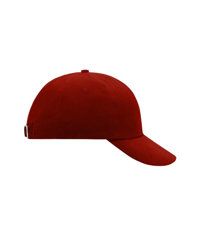 Unisex 6 Panel Raver Cap Wine 7690