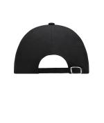 Unisex 6 Panel Raver Cap Black 7690