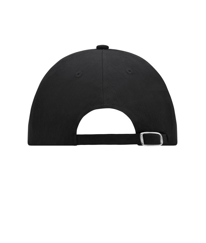 Unisex 6 Panel Raver Cap Black 7690