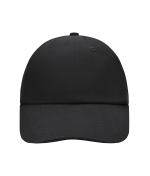 Unisex 6 Panel Raver Cap Black 7690