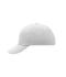 Unisex 6 Panel Raver Cap White 7690