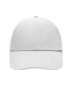Unisex 6 Panel Raver Cap White 7690