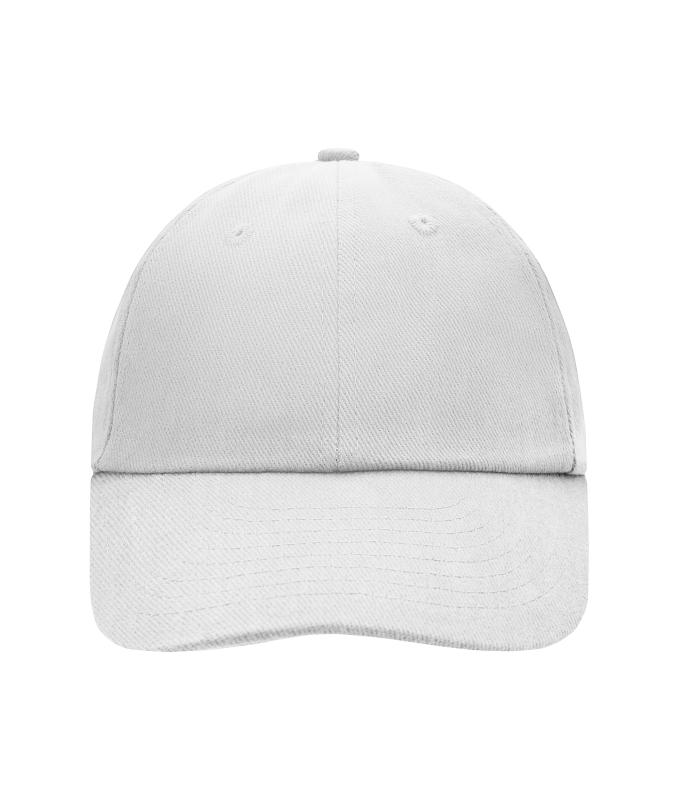 Unisex 6 Panel Raver Cap White 7690