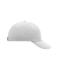 Unisex 6 Panel Raver Cap White 7690