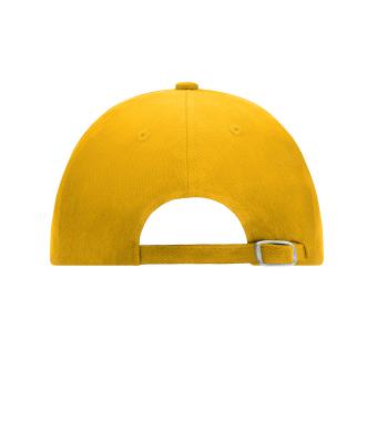 Unisex 6 Panel Raver Cap Gold-yellow 7690
