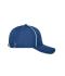 Unisex 6 Panel Workwear Cap - SOLID Dark-royal 10223